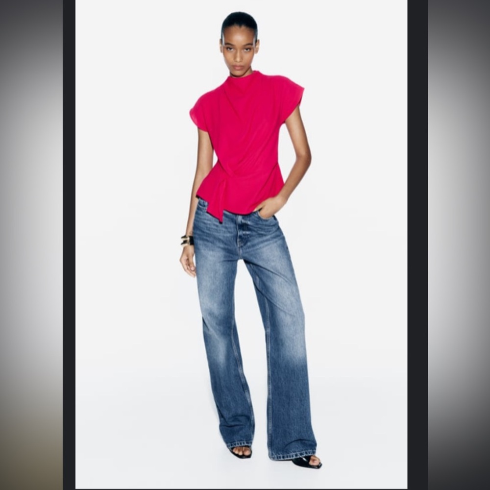 Zara Women's Red Top